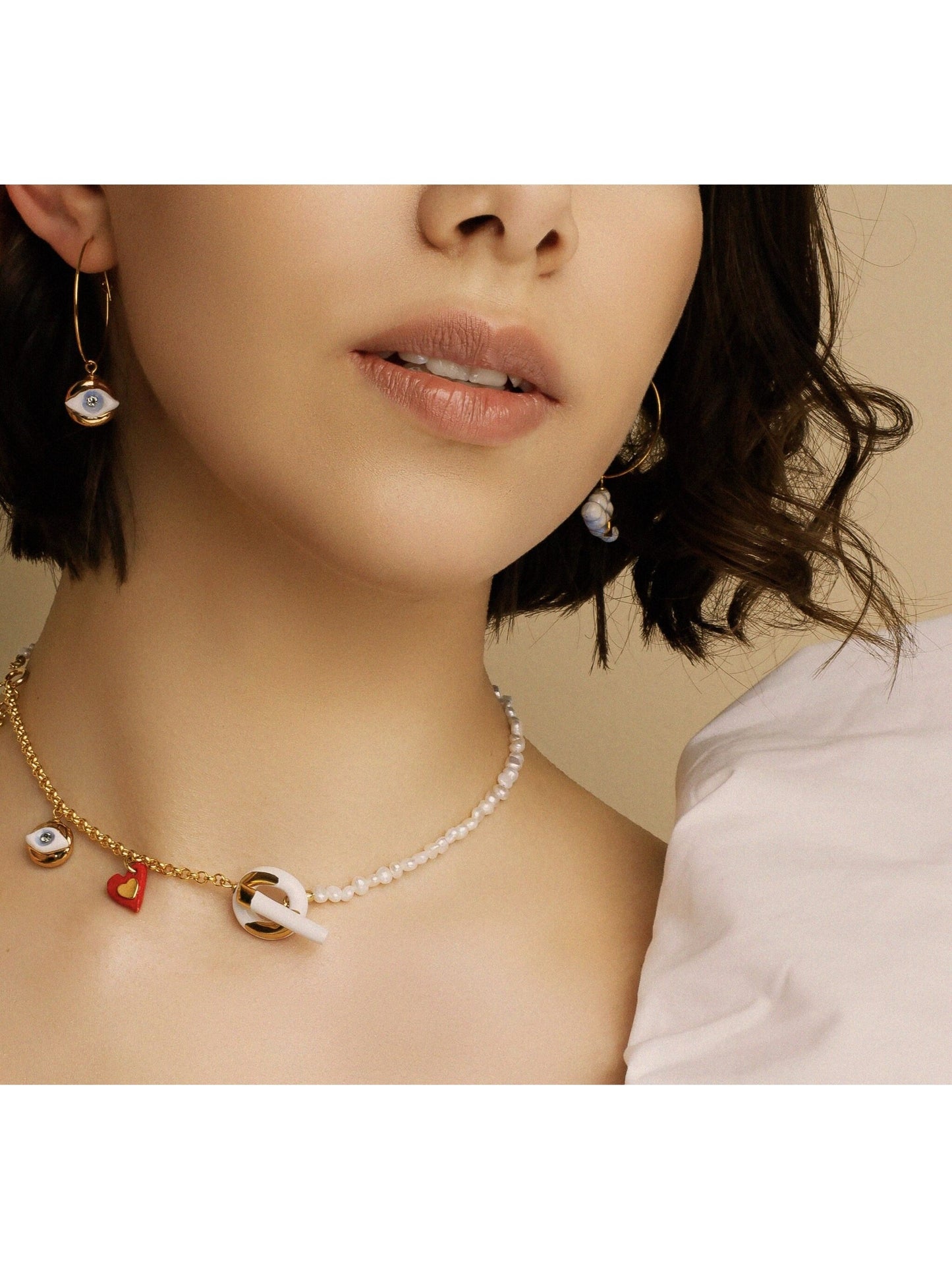 Keramikas auskari – mīlestības un aizsardzības simbols