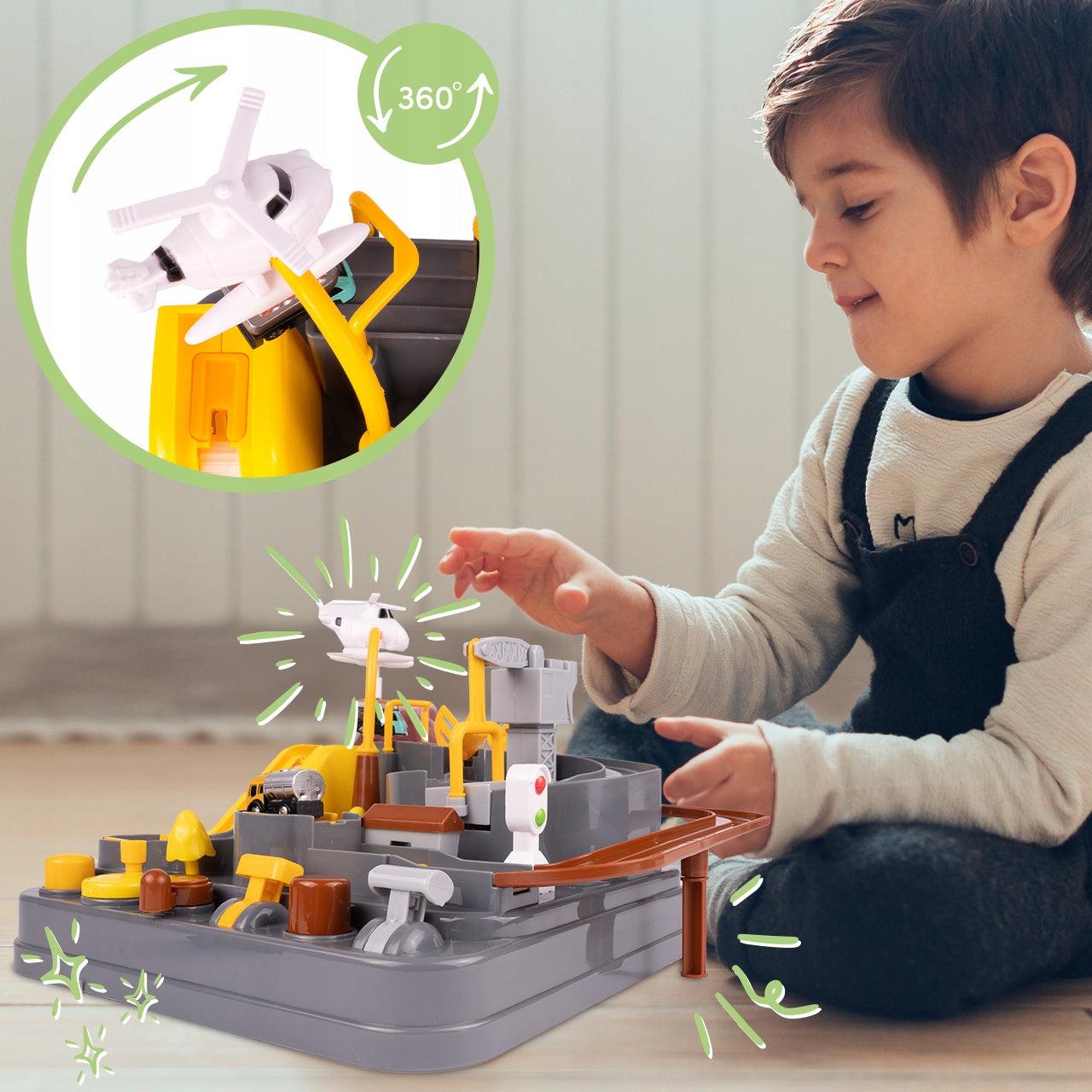 Interactive Adventure Track for Kids – Coordination Development Game