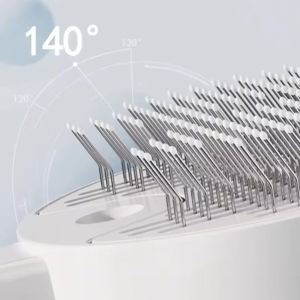Pet Steamer Pro – Antibacterial Grooming Brush with Mist & Massage Function