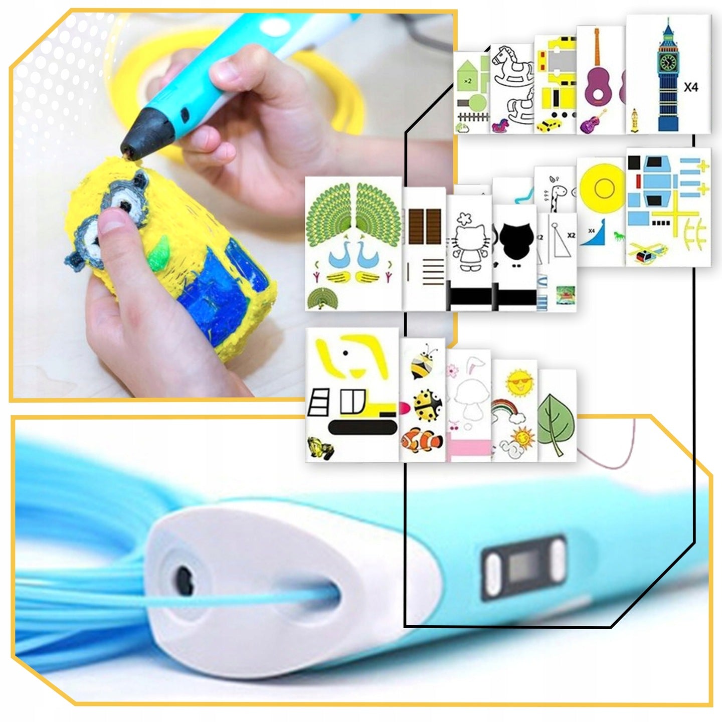 Magic 3D pildspalva bērniem