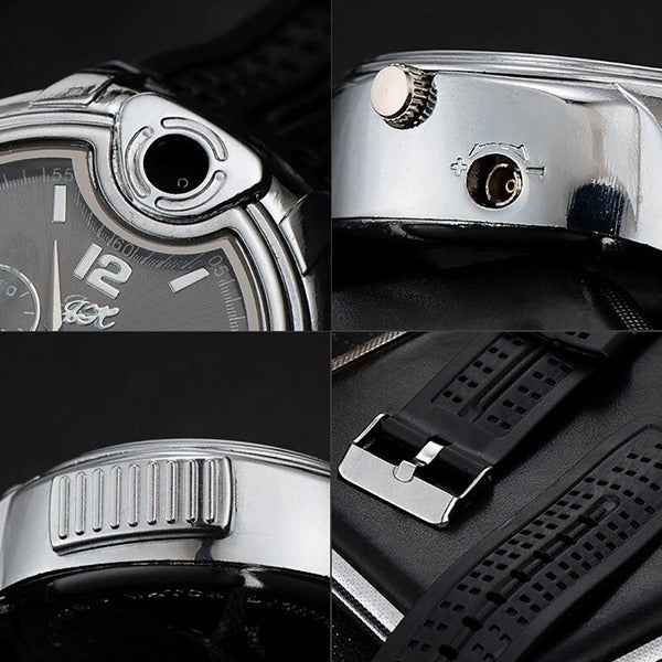 Flamix Lighter Watch – Time Meets Flame