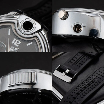 Flamix Lighter Watch – Time Meets Flame