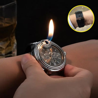 Flamix Lighter Watch – Time Meets Flame