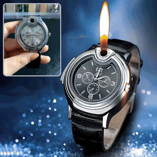 Flamix Lighter Watch – Time Meets Flame