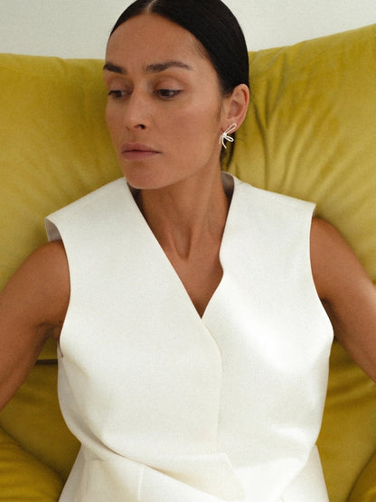 Sterling Silver Vita Earrings – Timeless Minimal Style