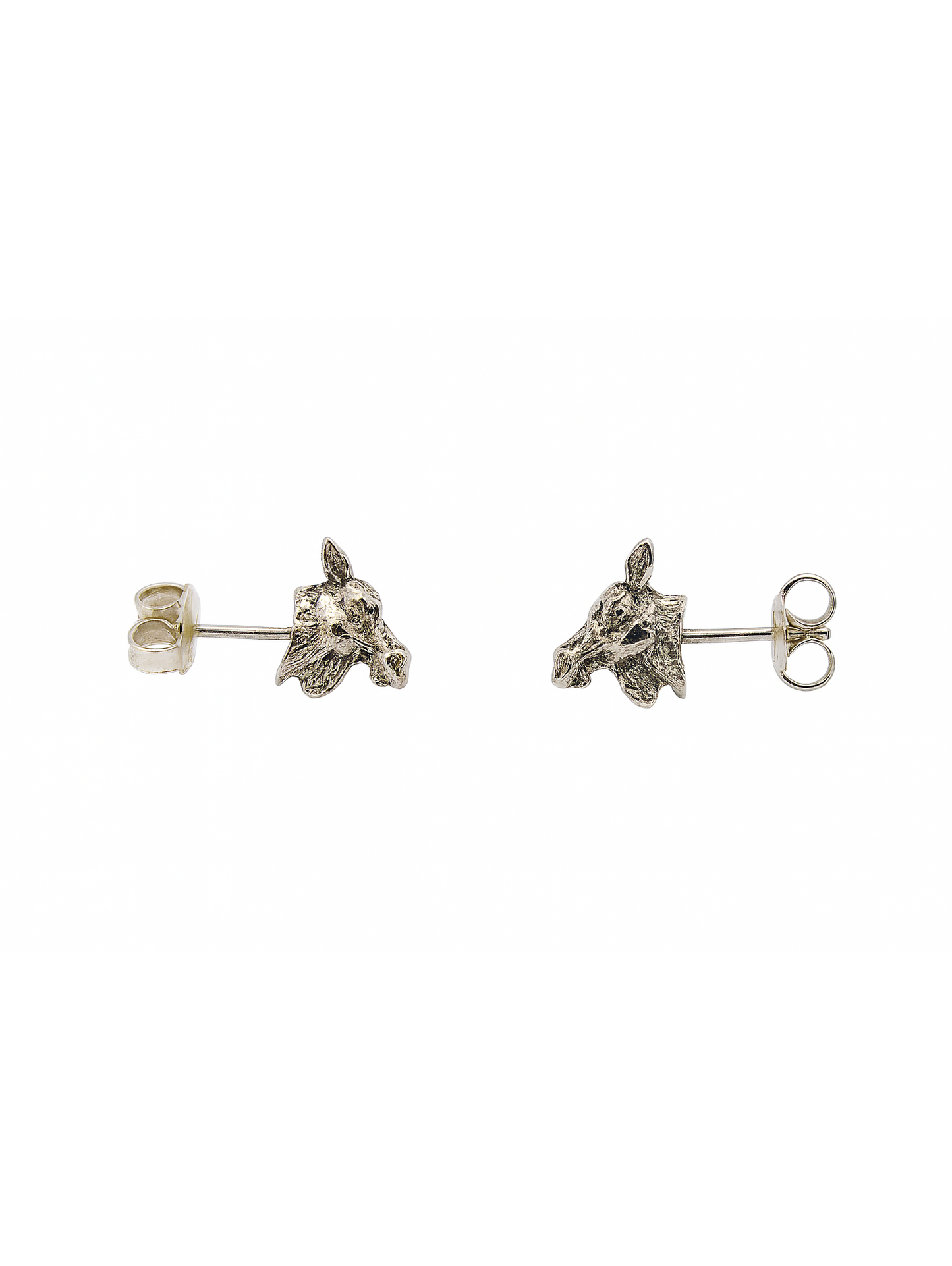 Sterling Silver Deer Earrings – Nature Inspired Jewelry