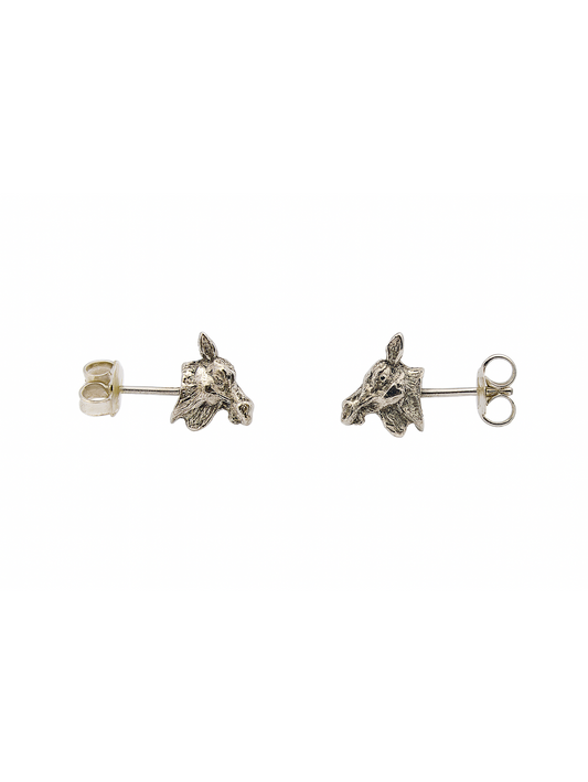 Sterling Silver Deer Earrings – Nature Inspired Jewelry
