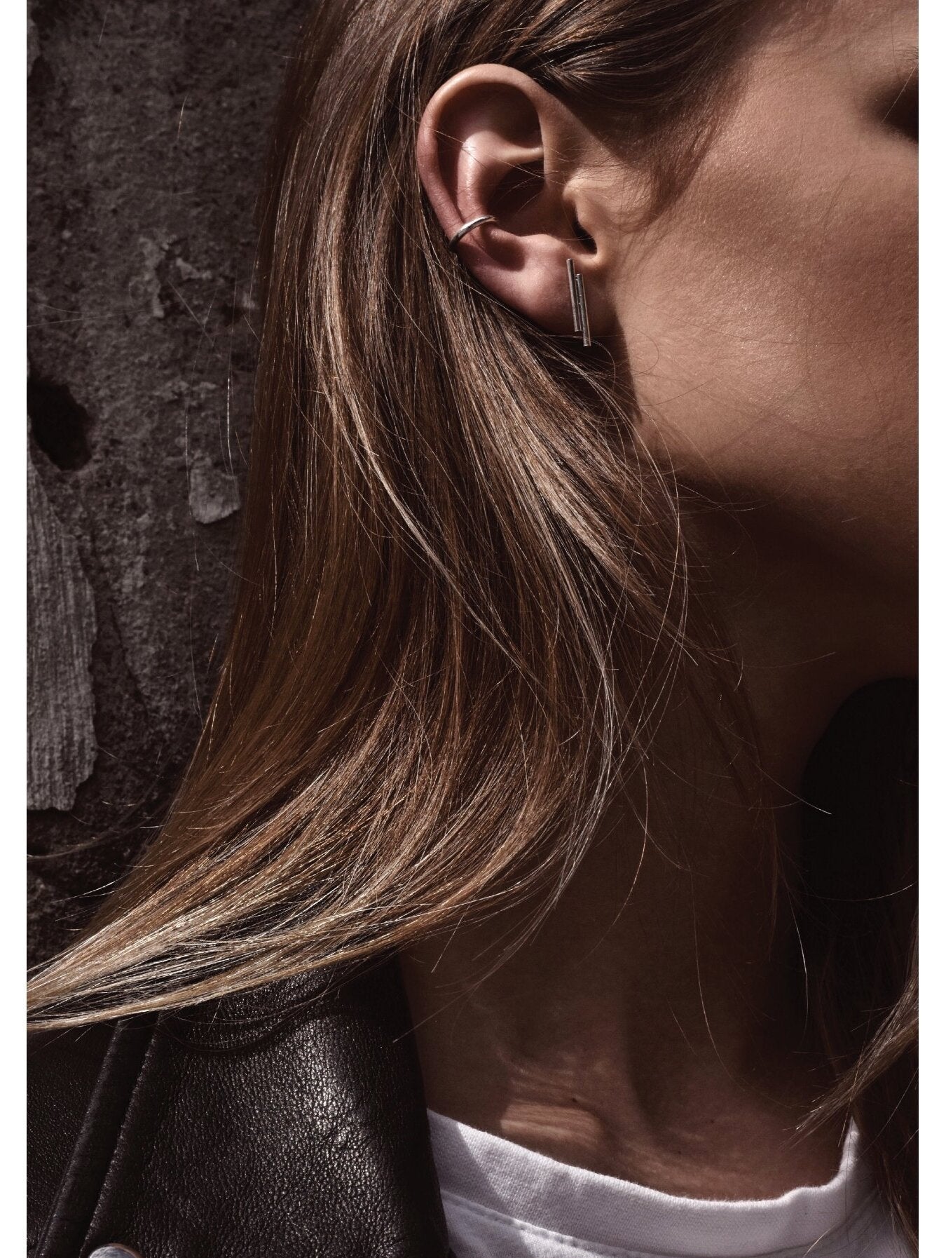 Double Pipe Earrings – Bold Minimalist Style