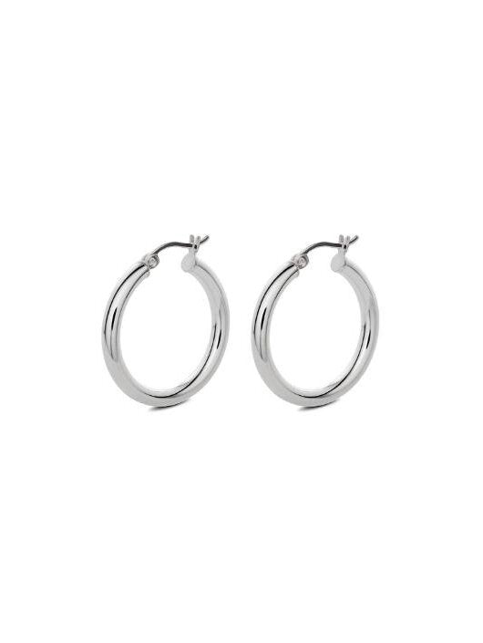 Django hõbedased rõngaskõrvarõngad – kaasaegne disain