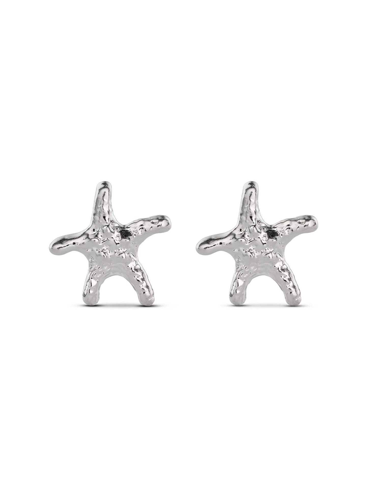 Silver Sea Star Earrings – Ocean Inspired Jewelry