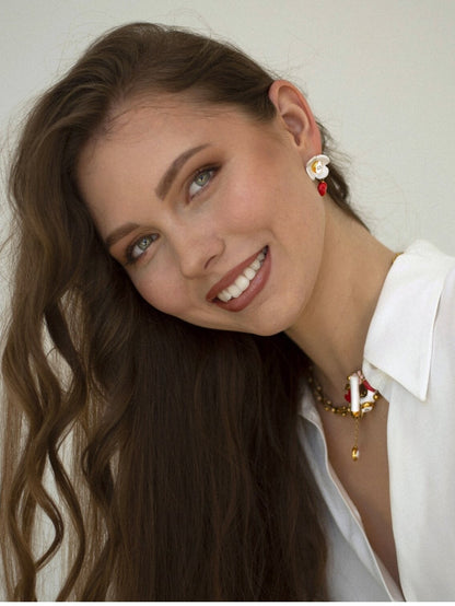 Keramikas auskari – Love Is iedvesma