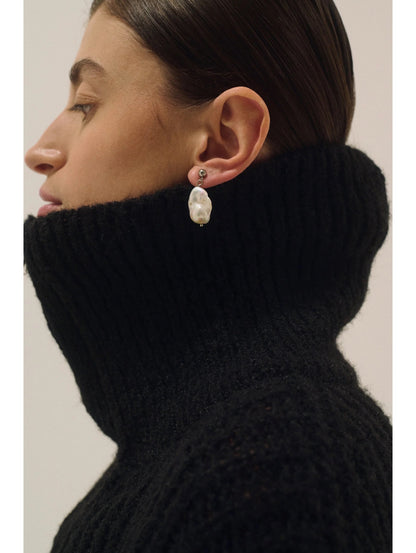 Kabantie baroka pērļu auskari – klasika